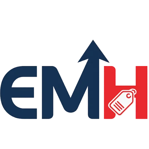 EMH monographic logo of Event Merch Hub